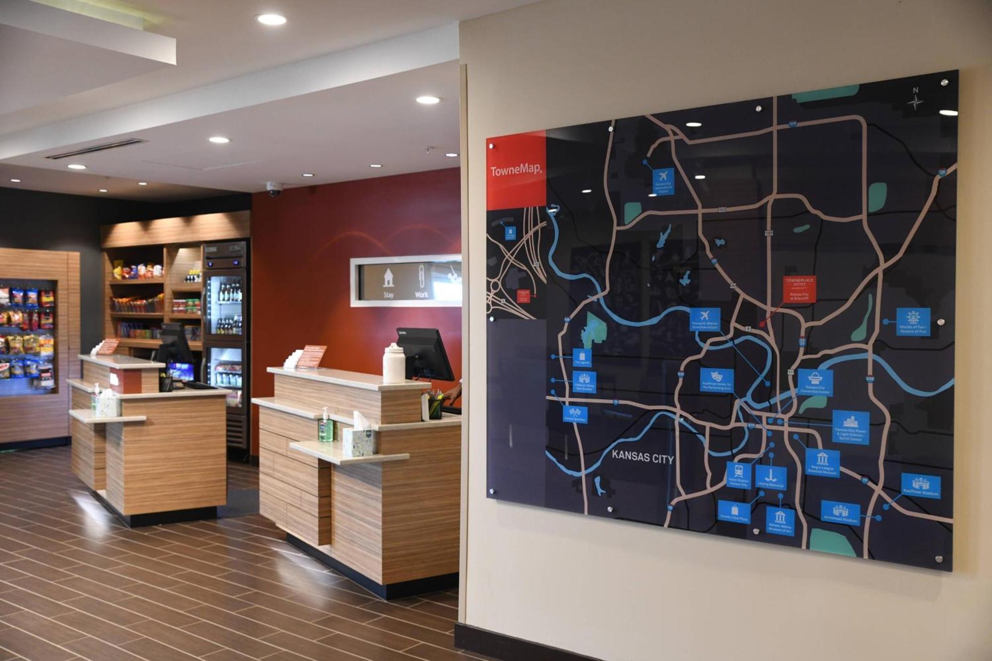Towneplace Suites Kansas City At Briarcliff Bagian luar foto
